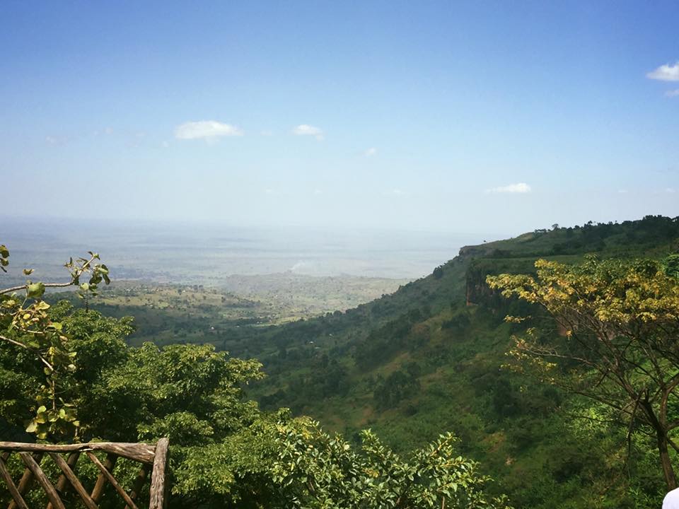 Uganda hills.